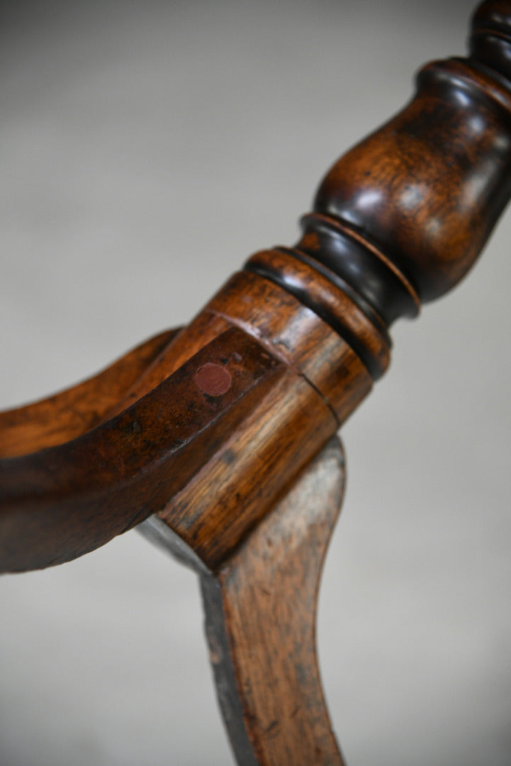 Mahogany Tripod Table