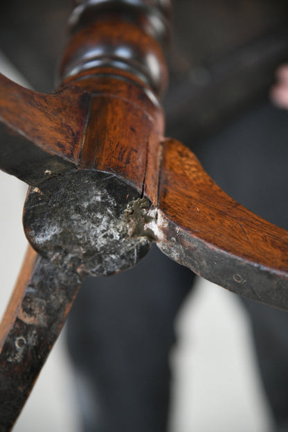 Mahogany Tripod Table