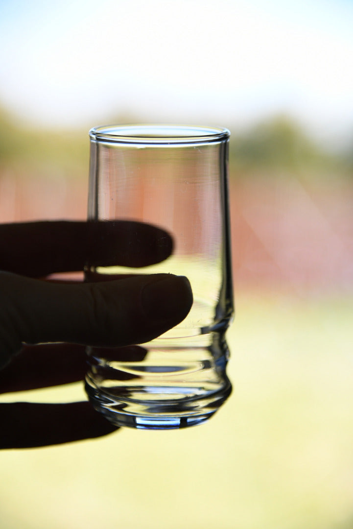7 Vintage Lemonade Glasses