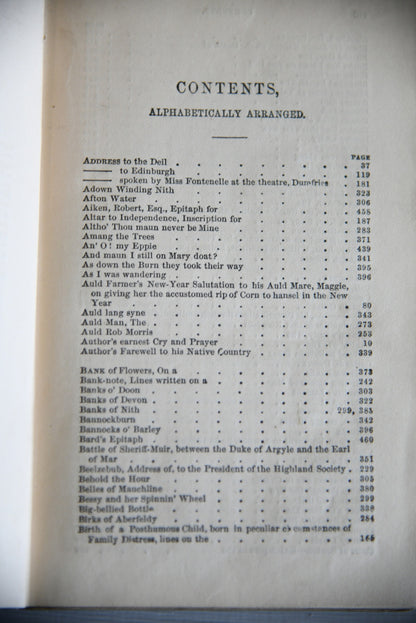 The Poetical Works of Robert Burns