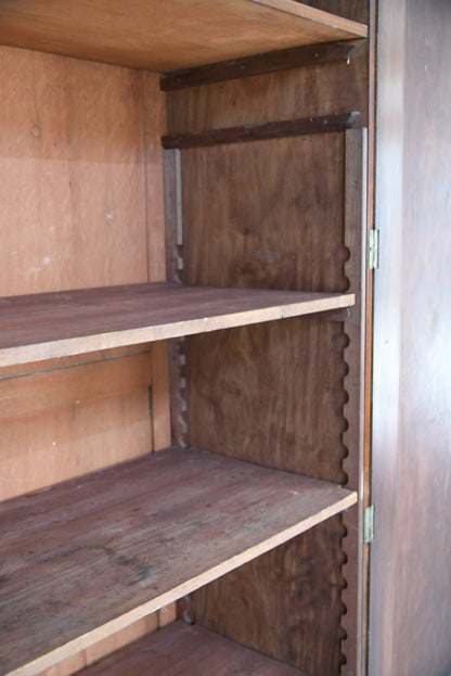 Large Antique Victorian Mahogany Cupboard