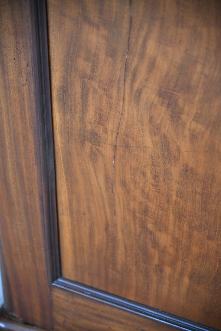 Large Antique Victorian Mahogany Cupboard