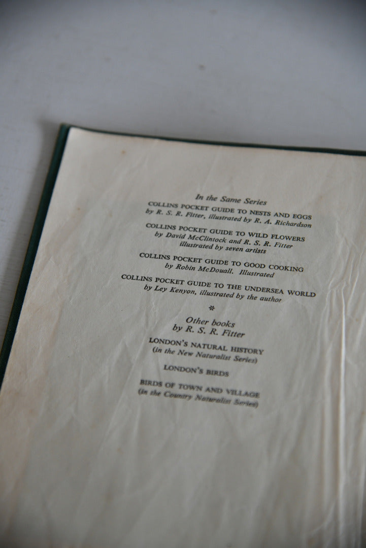 Vintage Collins Guide To British Birds