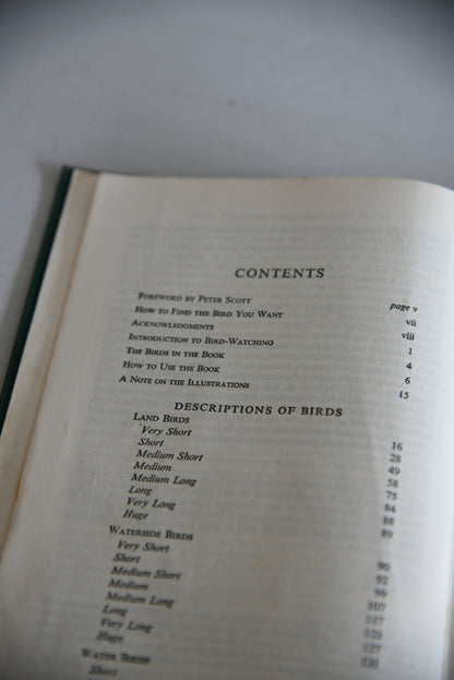 Vintage Collins Guide To British Birds