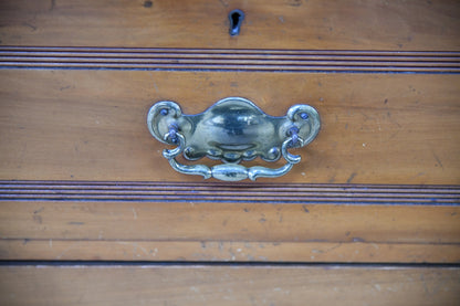 Edwardian Satin Walnut Chest of Drawers