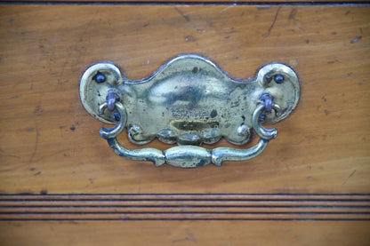 Edwardian Satin Walnut Chest of Drawers