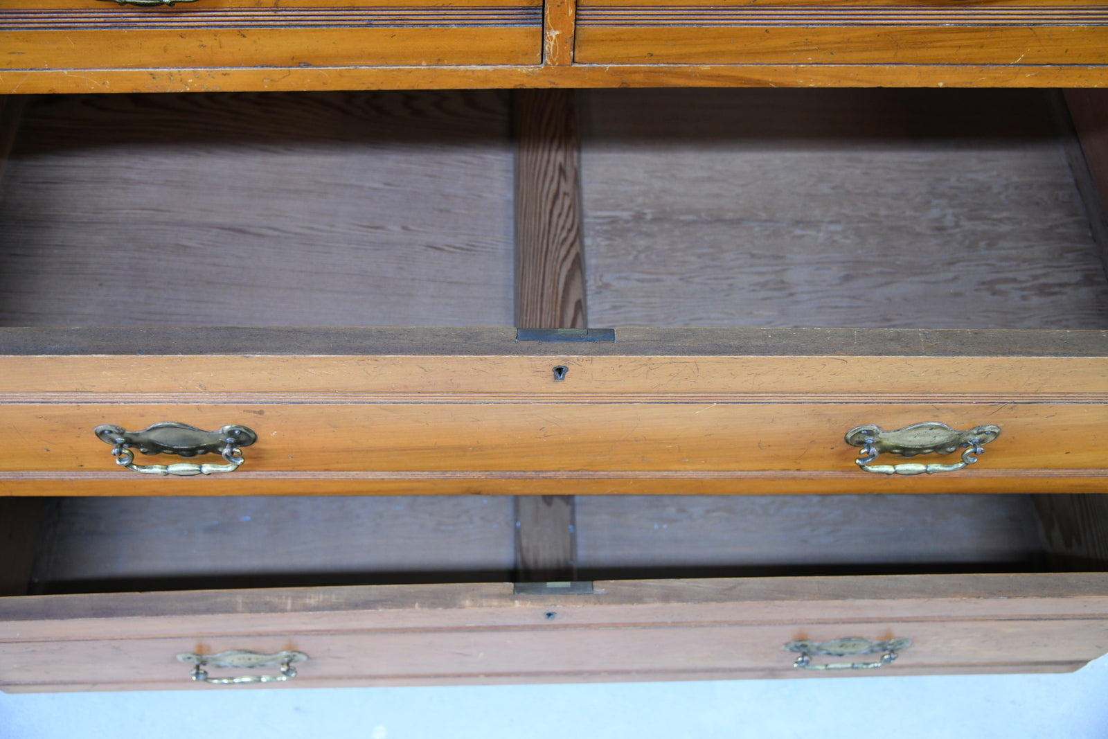 Edwardian Satin Walnut Chest of Drawers