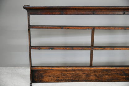 Antique Oak Delft Plate Rack