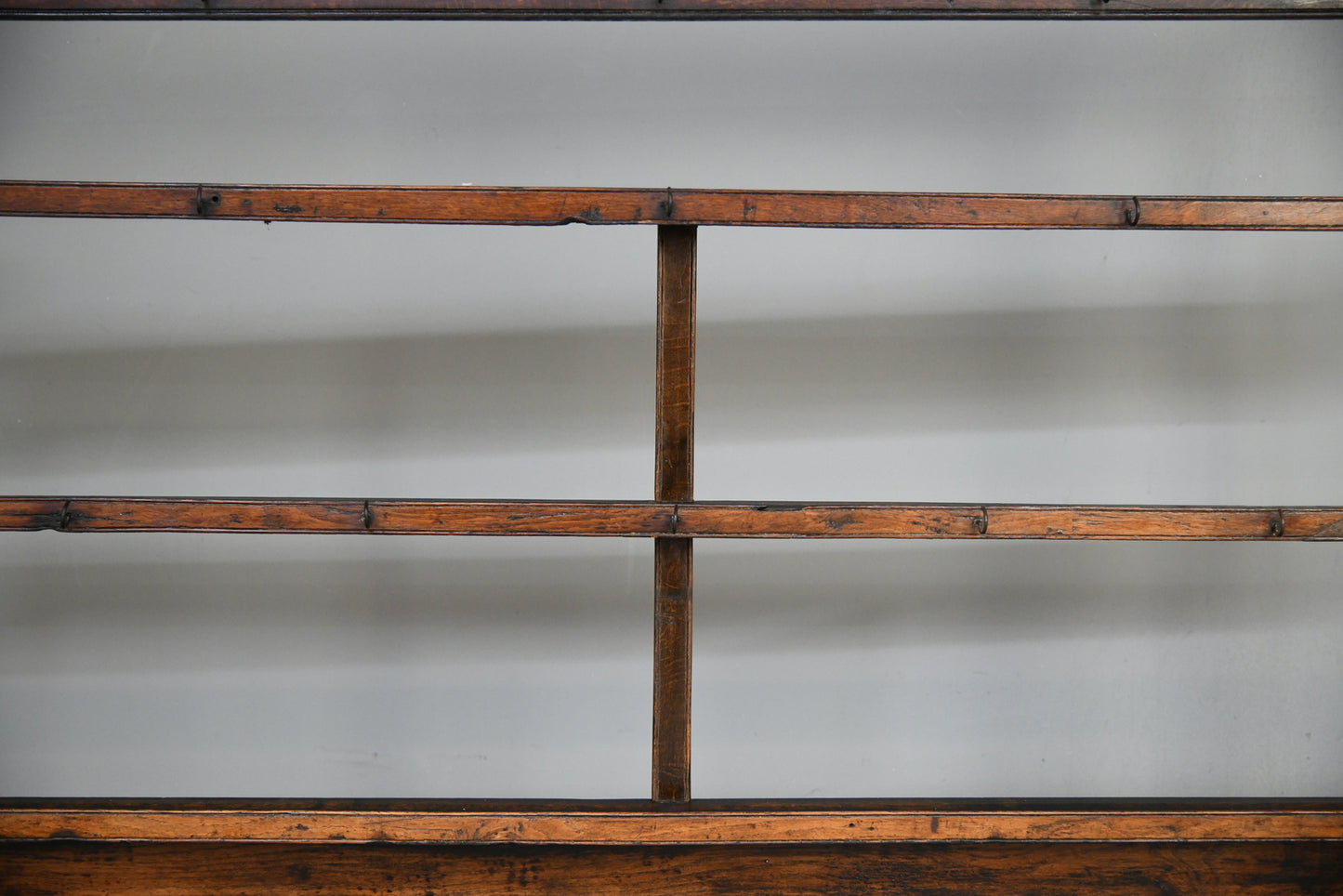 Antique Oak Delft Plate Rack