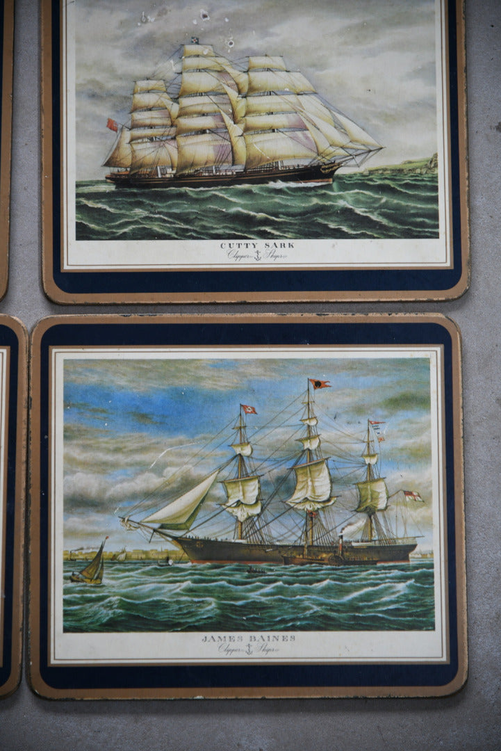 6 Vintage Pimpernell Clipper Ships Place Mats