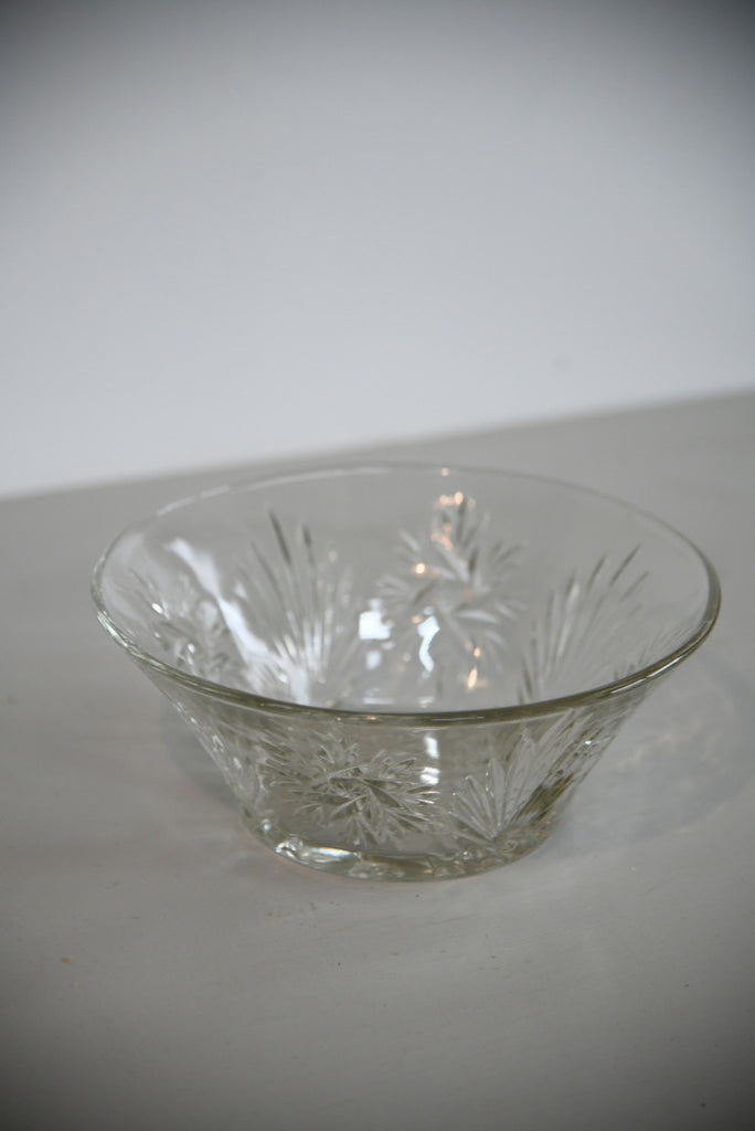 Vintage Glass Trifle Bowl