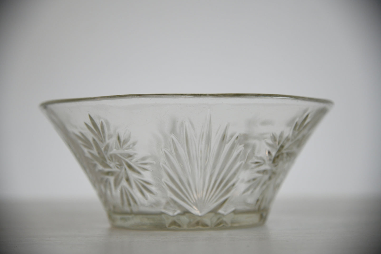 Vintage Glass Trifle Bowl
