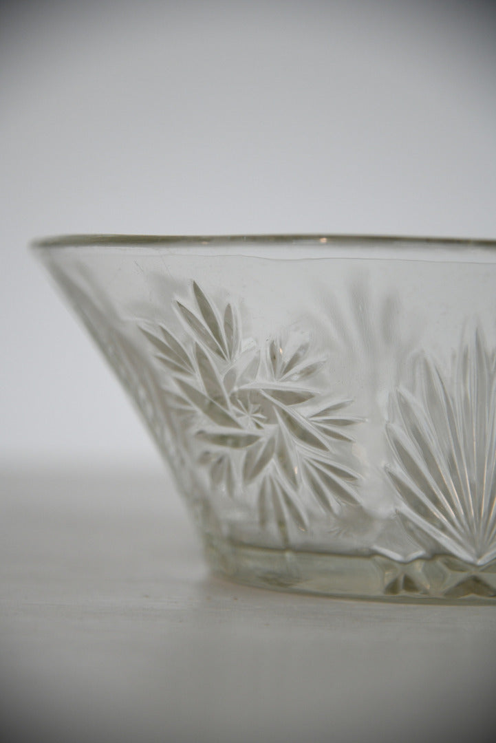 Vintage Glass Trifle Bowl
