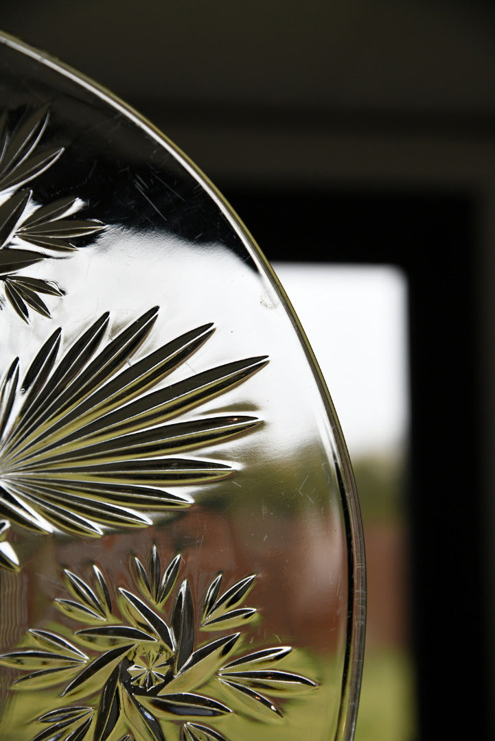 Vintage Glass Trifle Bowl