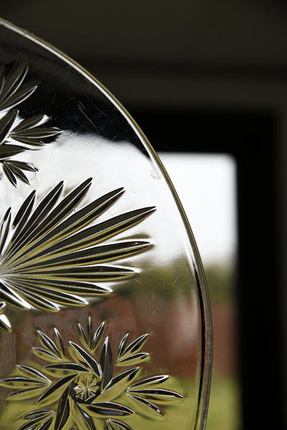 Vintage Glass Trifle Bowl