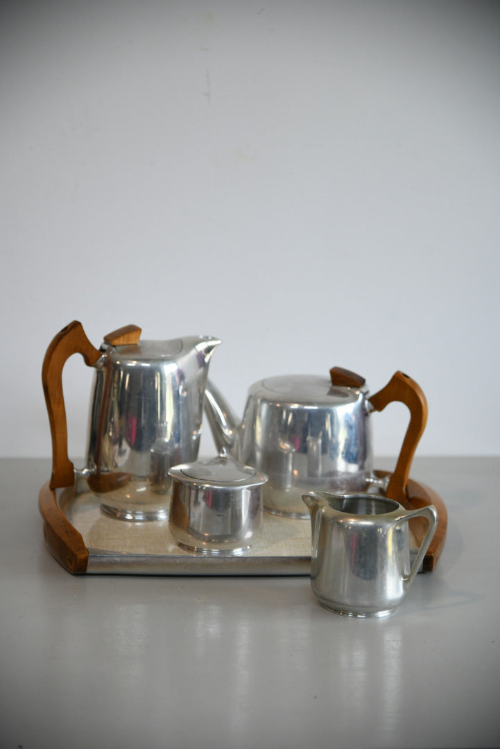 Vintage picquot ware coffee orders tea set