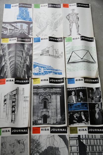 RIBA Journal 12 Issues 1964