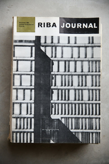 RIBA Journal 12 Issues 1964