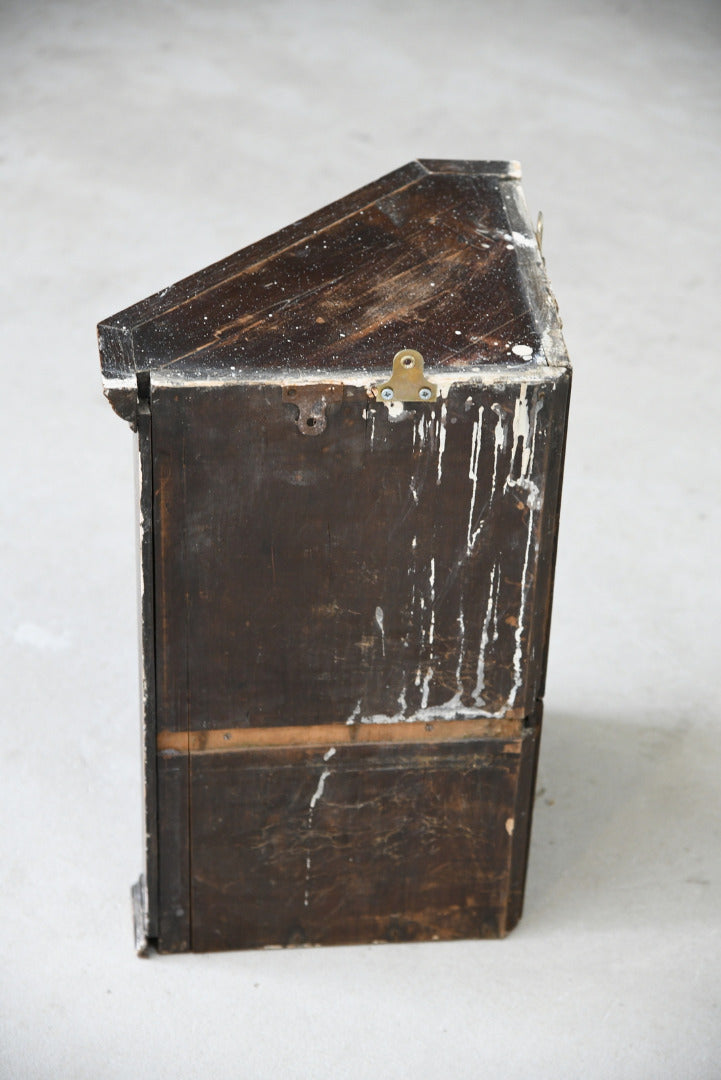 Small Oak Corner Cupboard