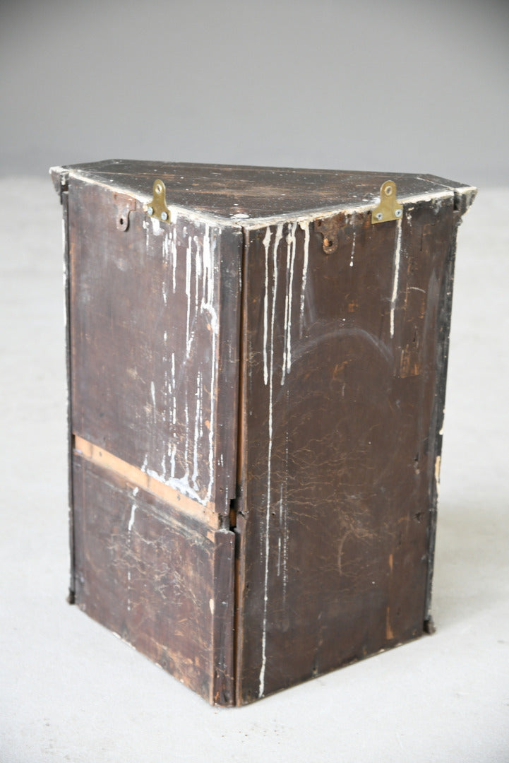 Small Oak Corner Cupboard