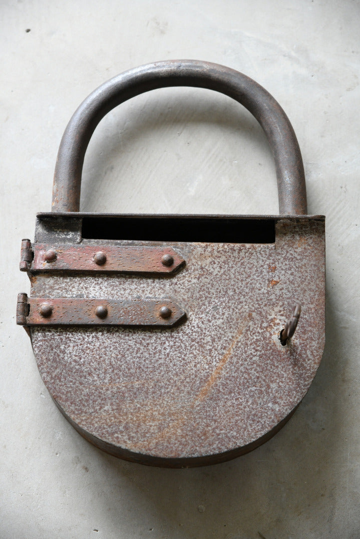 Large Steel Padlock