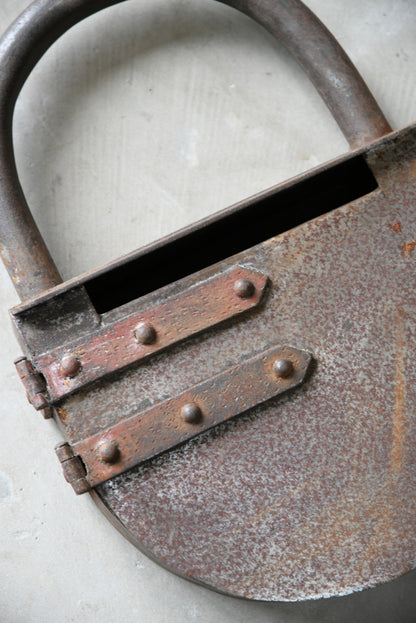 Large Steel Padlock