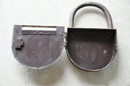 Large Steel Padlock