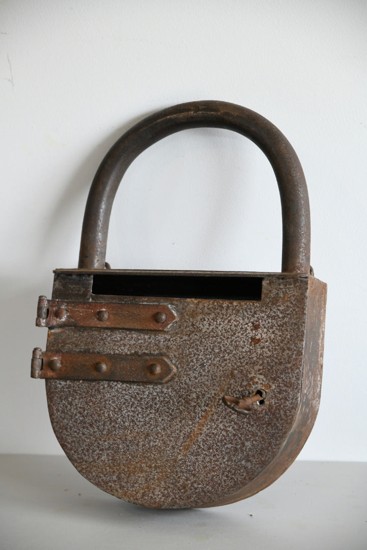 Large Steel Padlock