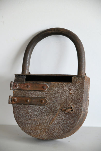 Large Steel Padlock