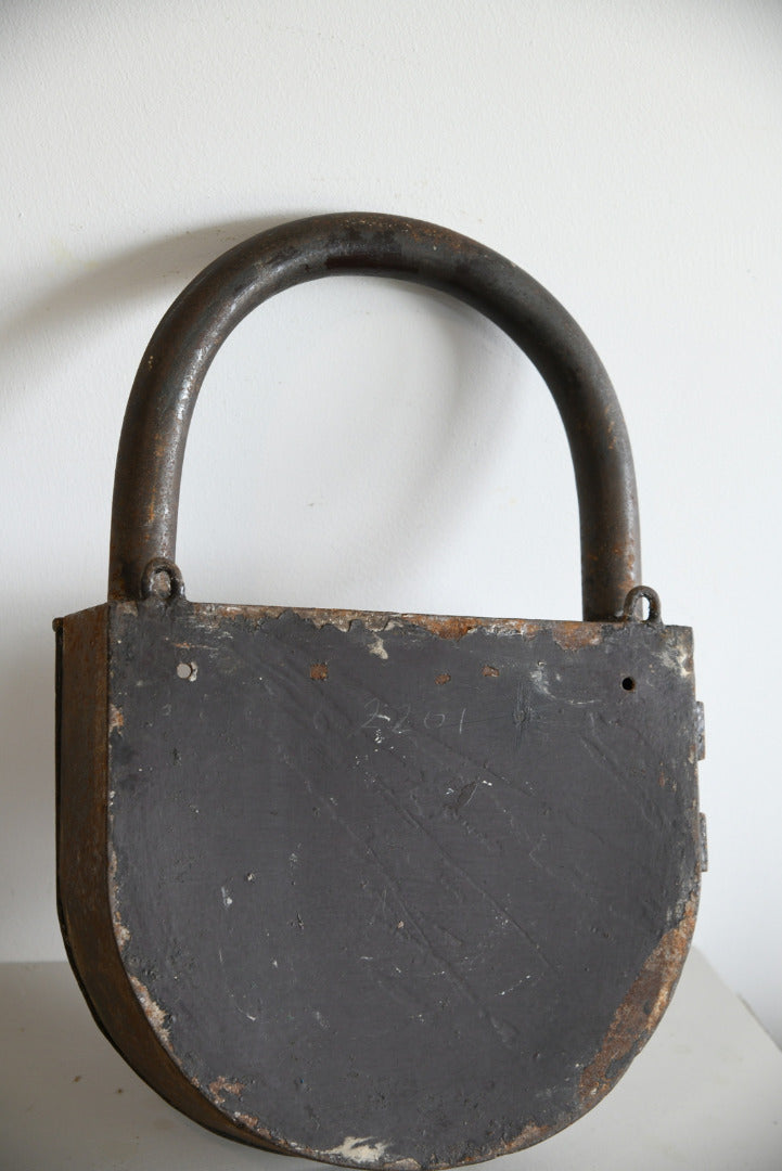 Large Steel Padlock