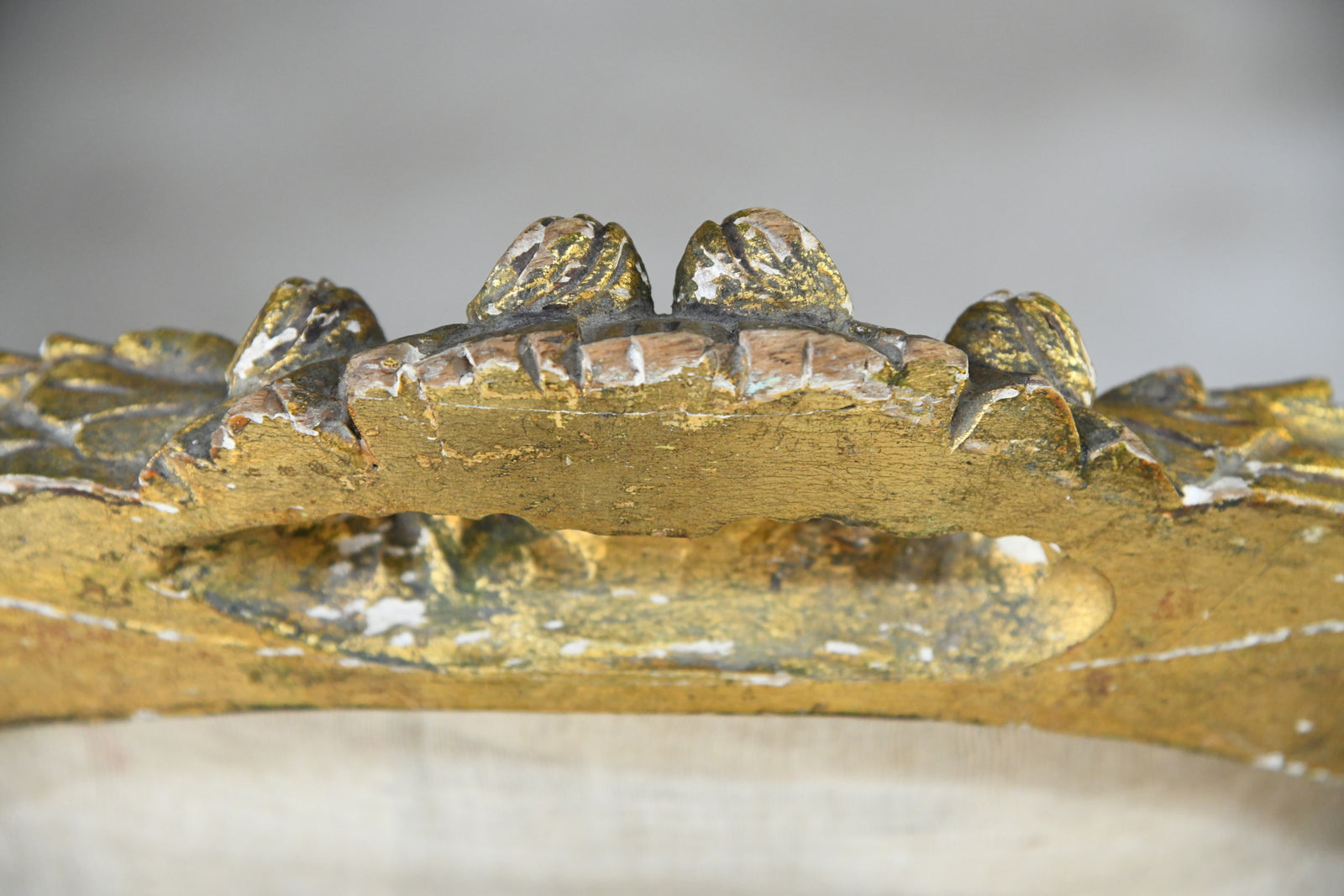 Pair French Gilt Gesso Armchairs