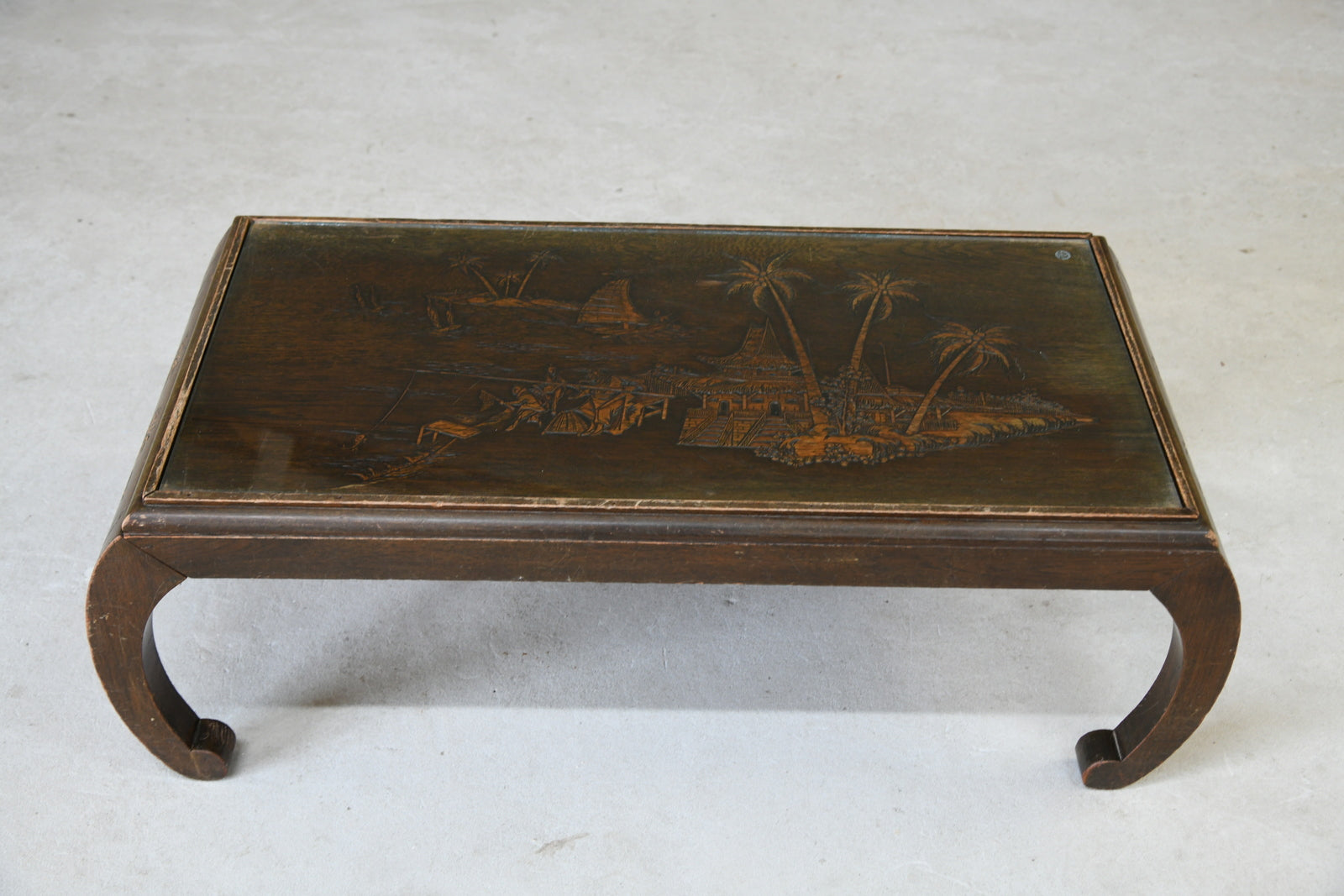 Oriental Camphor Wood Coffee Table