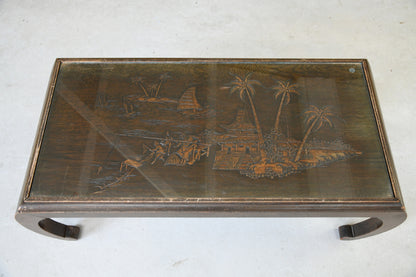 Oriental Camphor Wood Coffee Table