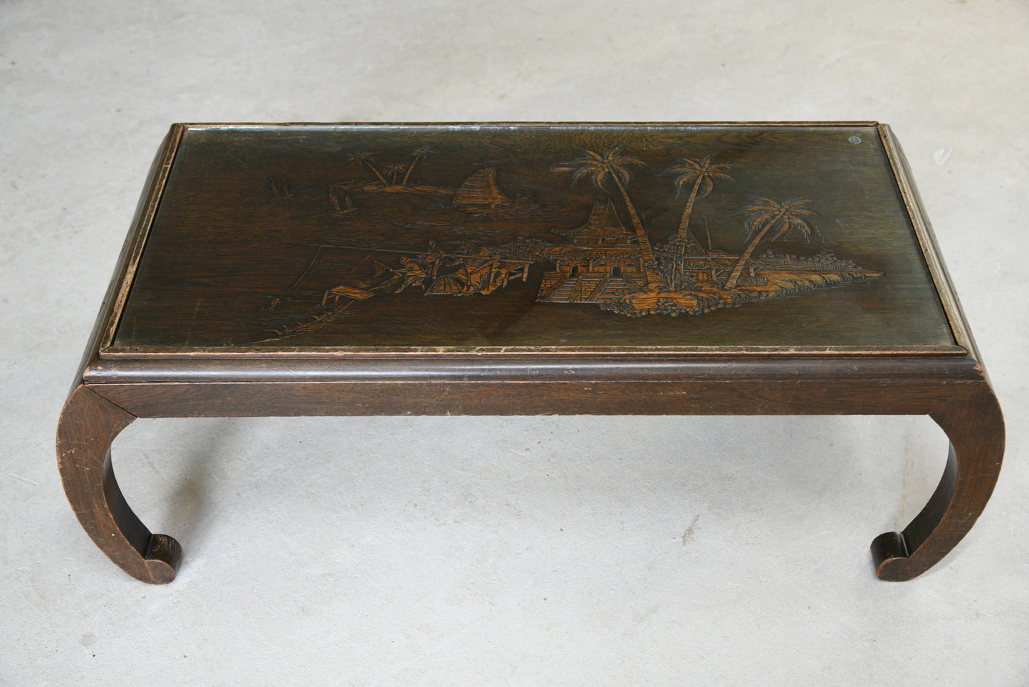 Oriental Camphor Wood Coffee Table