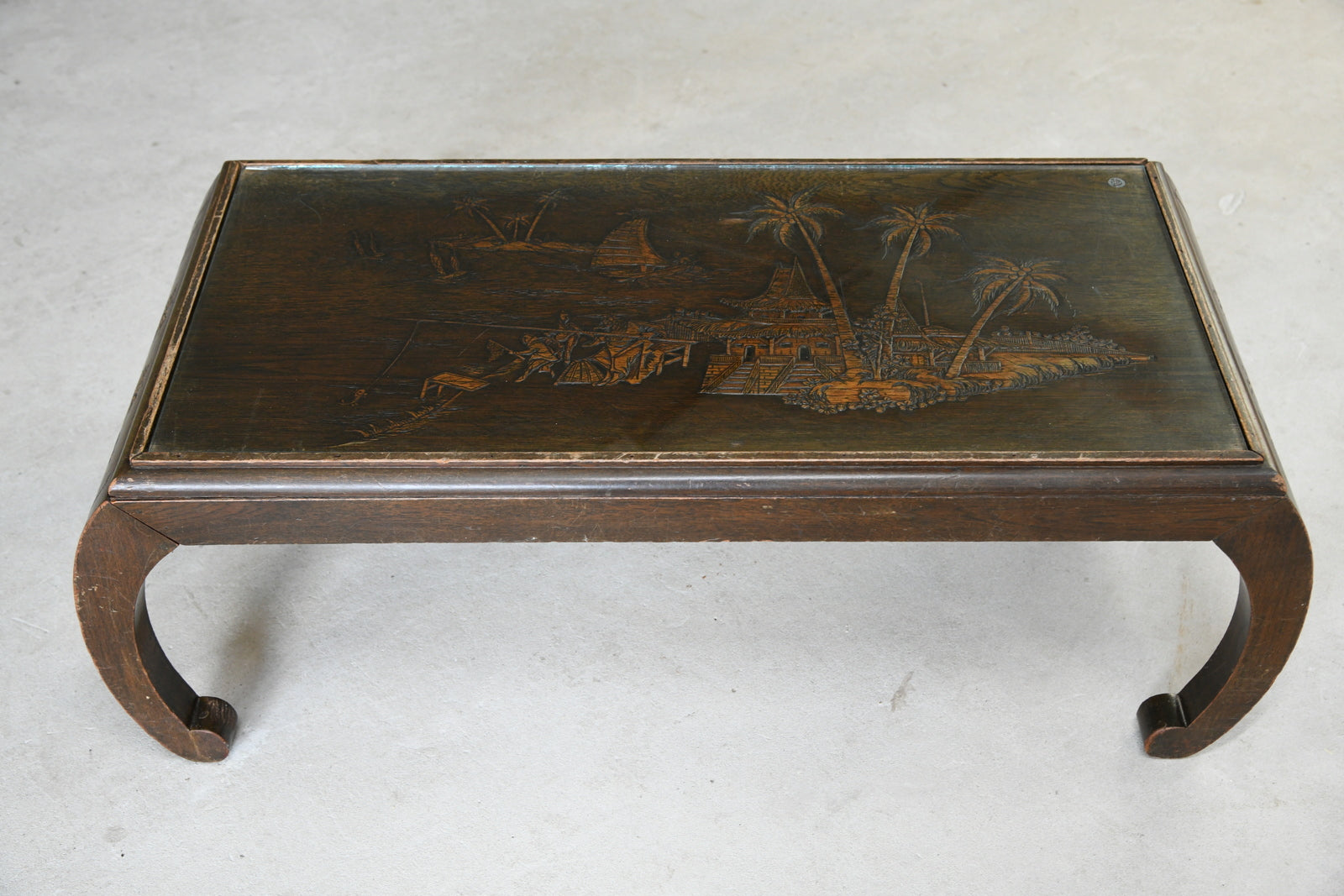 Oriental Camphor Wood Coffee Table