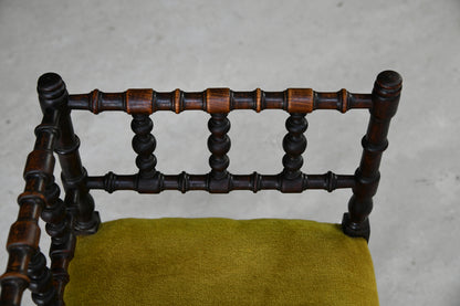 Arts & Crafts Bobbin Corner Chair