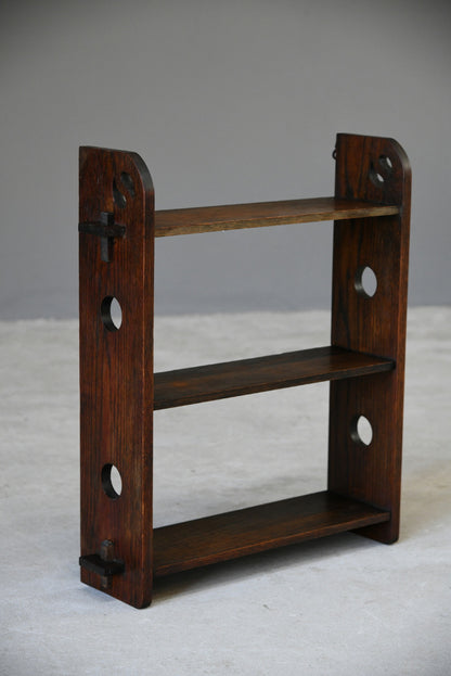 Early 20th Century Oak Wall Shelves