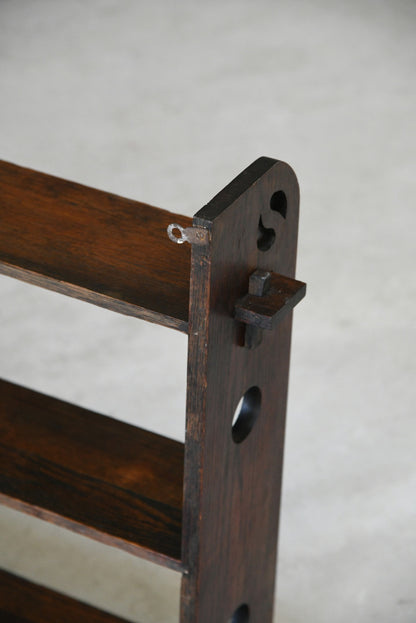 Early 20th Century Oak Wall Shelves