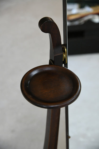 Mahogany Cheval Mirror