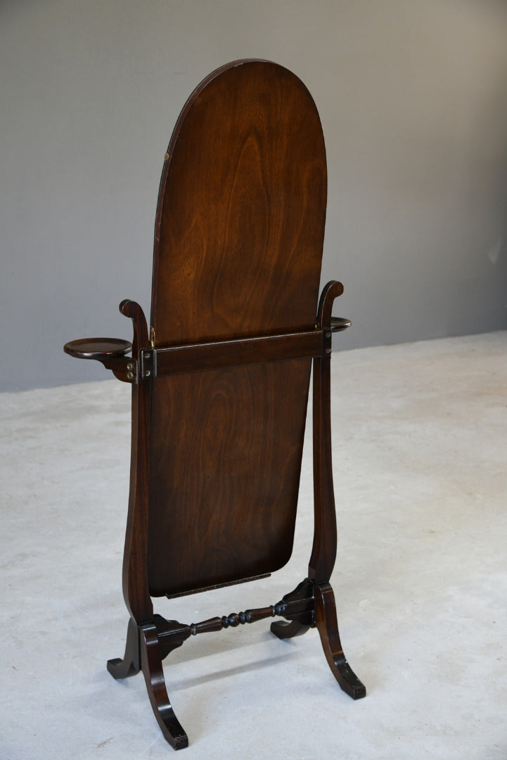 Mahogany Cheval Mirror