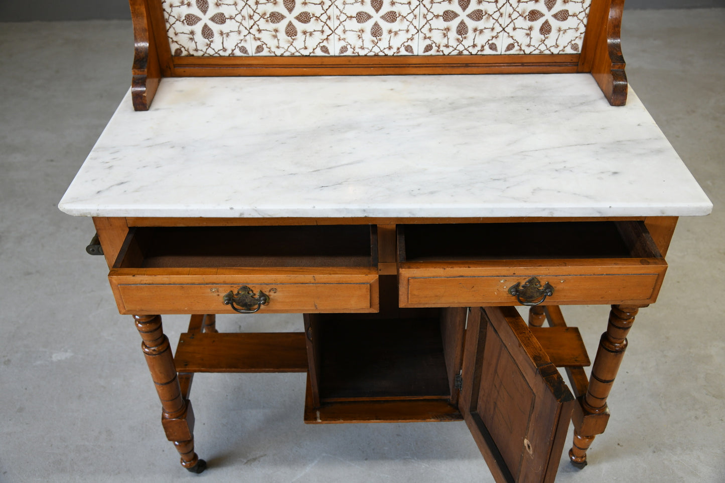 Edwardian Marble Washstand