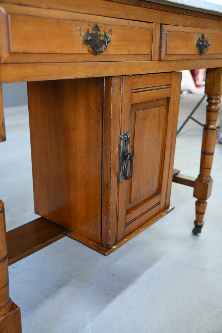 Edwardian Marble Washstand