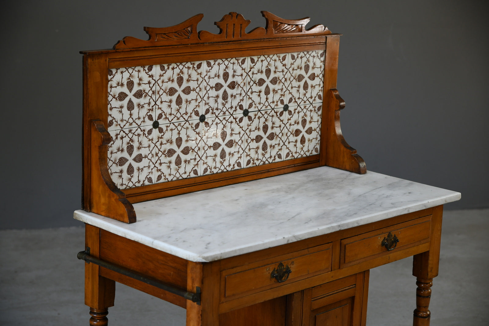 Edwardian Marble Washstand