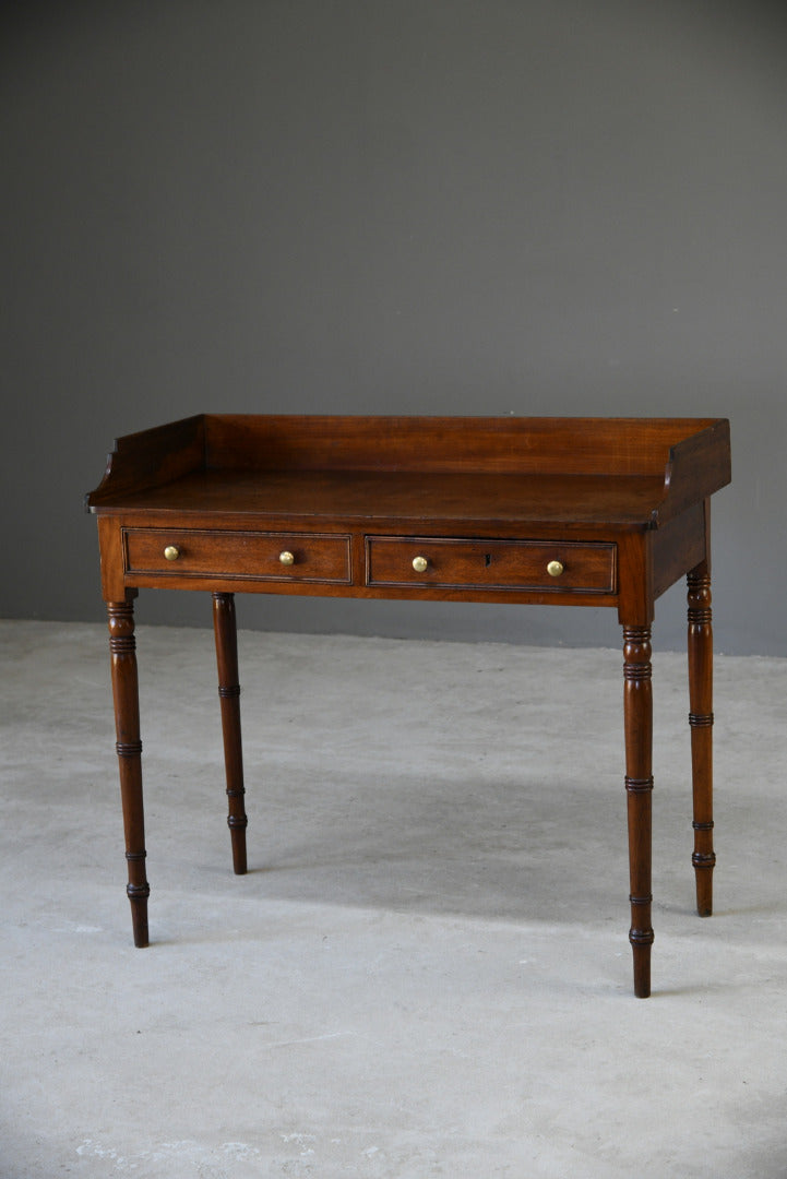 Victorian Mahogany Console Table / Washstand