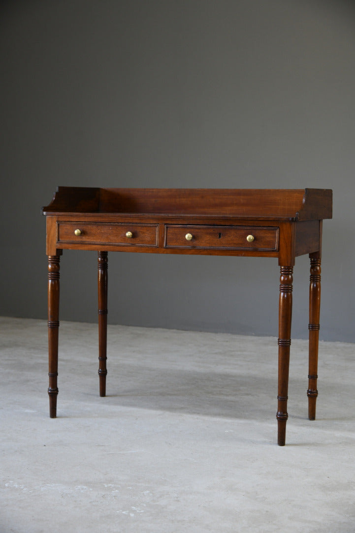 Victorian Mahogany Console Table / Washstand