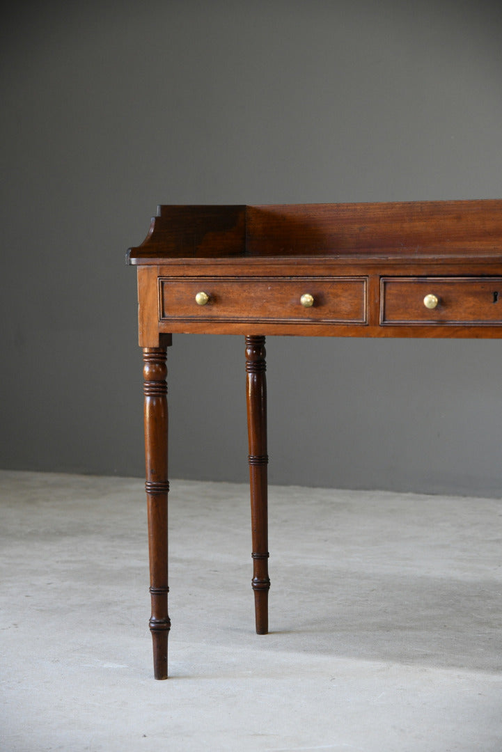 Victorian Mahogany Console Table / Washstand