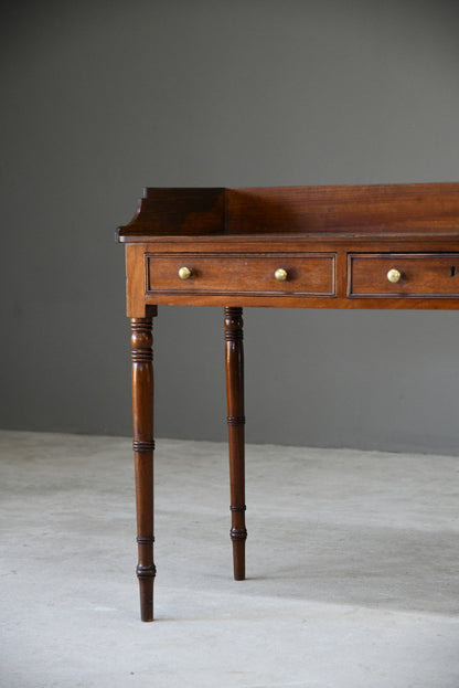 Victorian Mahogany Console Table / Washstand