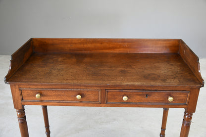 Victorian Mahogany Console Table / Washstand