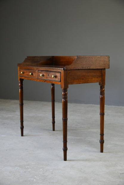 Victorian Mahogany Console Table / Washstand