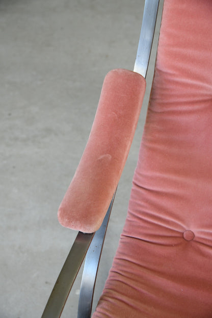 20th Century Steel Rocking Chair